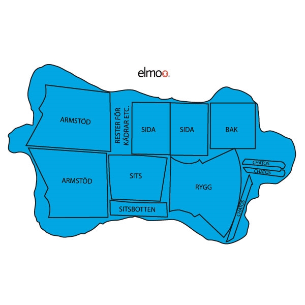 Första sortering Skinn ELMO Nordic med 30 färgval